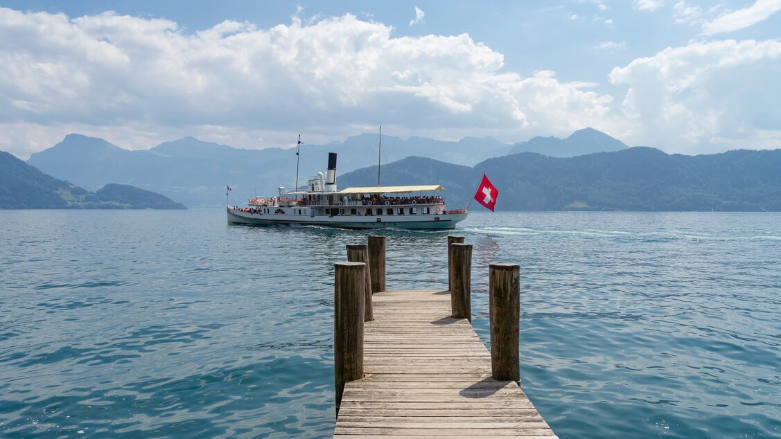 DS Gallia vor Vitznau