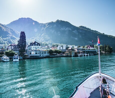 Vitznau vom See | © Luzern Tourismus