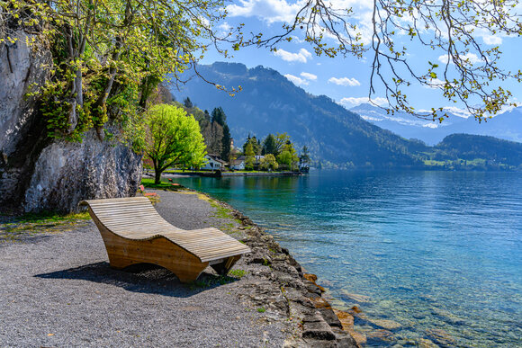 Brougier-Park mit Wellnessliege | © Herby-Foto-Art Brougier-Park mit Wellnessliege | © Herby-Foto-Art