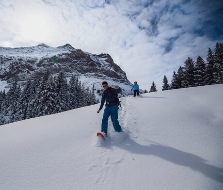 Schneeschuhwanderung | © Pilatus-Bahnen AG Schneeschuhwanderung | © Pilatus-Bahnen AG