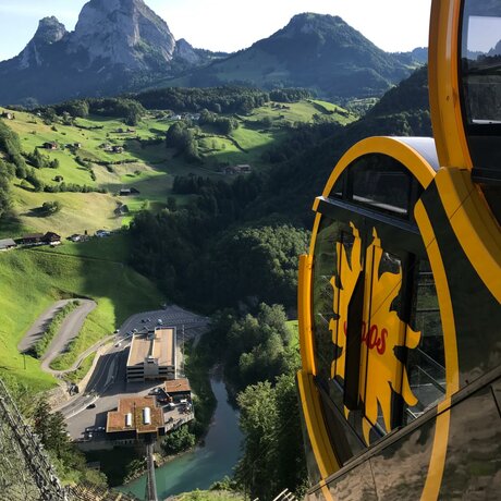 Standseilbahn Stoos | © Stoos-Muotatal Tourismus