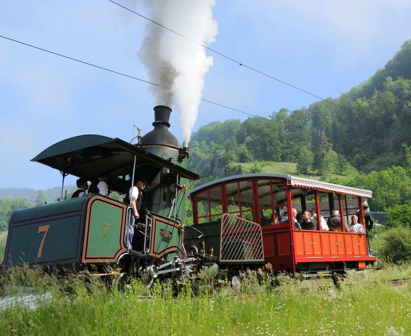 Lok 7 Rigi Bahn | © Heidi Duss-Bürgi