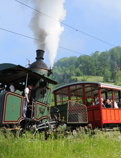 Lok 7 Rigi Bahn | © Heidi Duss-Bürgi