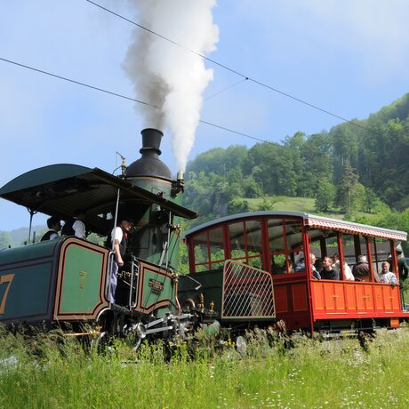 Lok 7 Rigi Bahn | © Heidi Duss-Bürgi