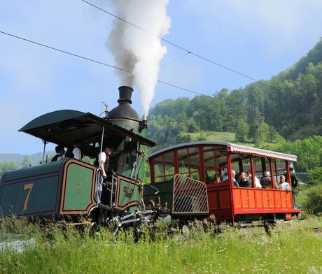 Lok 7 Rigi Bahn | © Heidi Duss-Bürgi