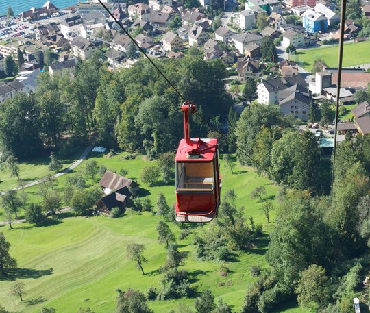 Seilbahn Wissifluh | © J. Trionfini Seilbahn Wissifluh | © J. Trionfini