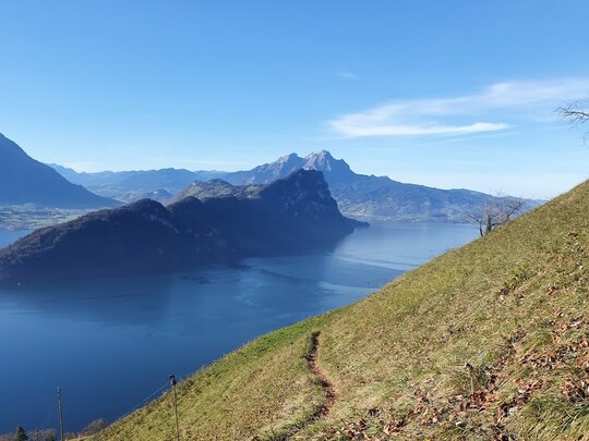 Höhenweg Vitznau - Wanderweg Gebetschwil