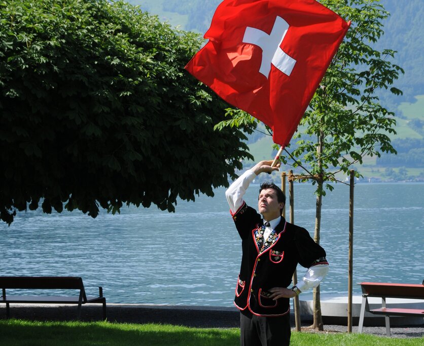 Fahnenschwinger | © Heidi Duss-Bürgi