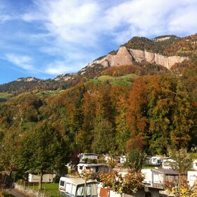 Herbst auf dem Camping | © Camping Vitznau