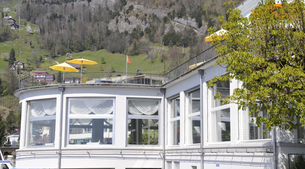 Aussenansicht Terrasse am See | © Hotel Terrasse am See Aussenansicht Terrasse am See | © Hotel Terrasse am See