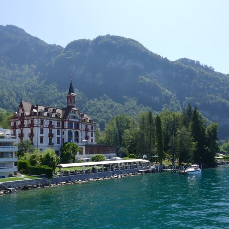 Vitznauerhof vom See | © Heidi Duss-Bürgi