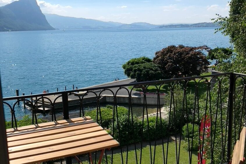 Aussicht von der Villa Kapellmatt Aussicht von der Villa Kapellmatt