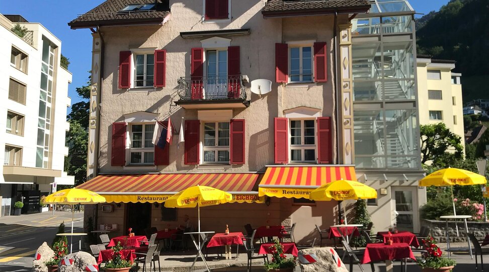 Terrasse Restaurant Rütli | © Restaurant Rütli Terrasse Restaurant Rütli | © Restaurant Rütli