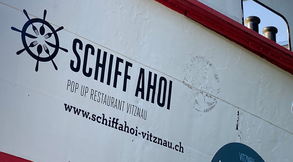 Pop-up Restaurant Schiff Ahoi Vitznau