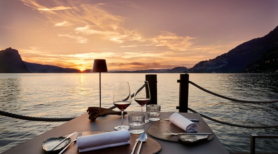 Restaurant Sens | © Hotel Vitznauerhof Restaurant Sens | © Hotel Vitznauerhof