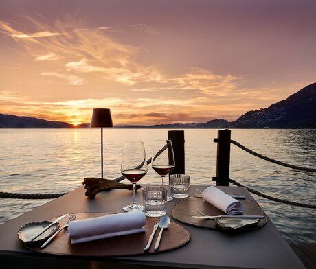 Restaurant Sens | © Hotel Vitznauerhof Restaurant Sens | © Hotel Vitznauerhof