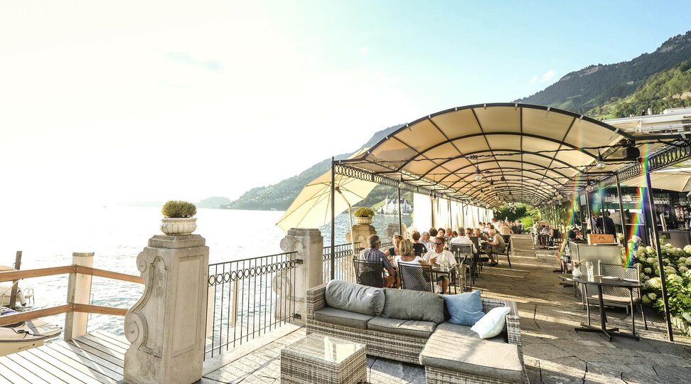 Terrasse Hotel Vitznauerhof | © Hotel Vitznauerhof