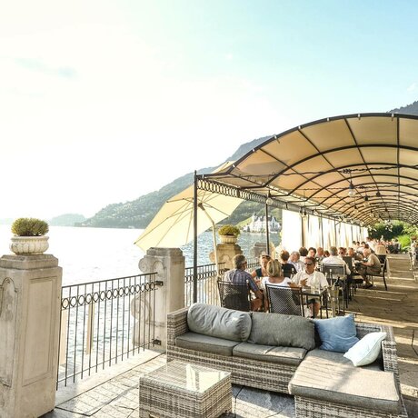 Terrasse Hotel Vitznauerhof | © Hotel Vitznauerhof