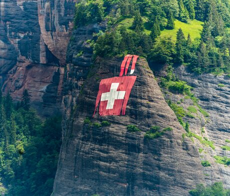 Schweizerfahne | © Herby-Foto-Art